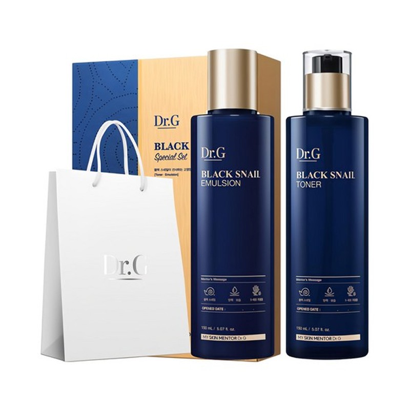 Dr.G Black Snail Toner 150 mL + Emulsion 150 mL Special Gift Set